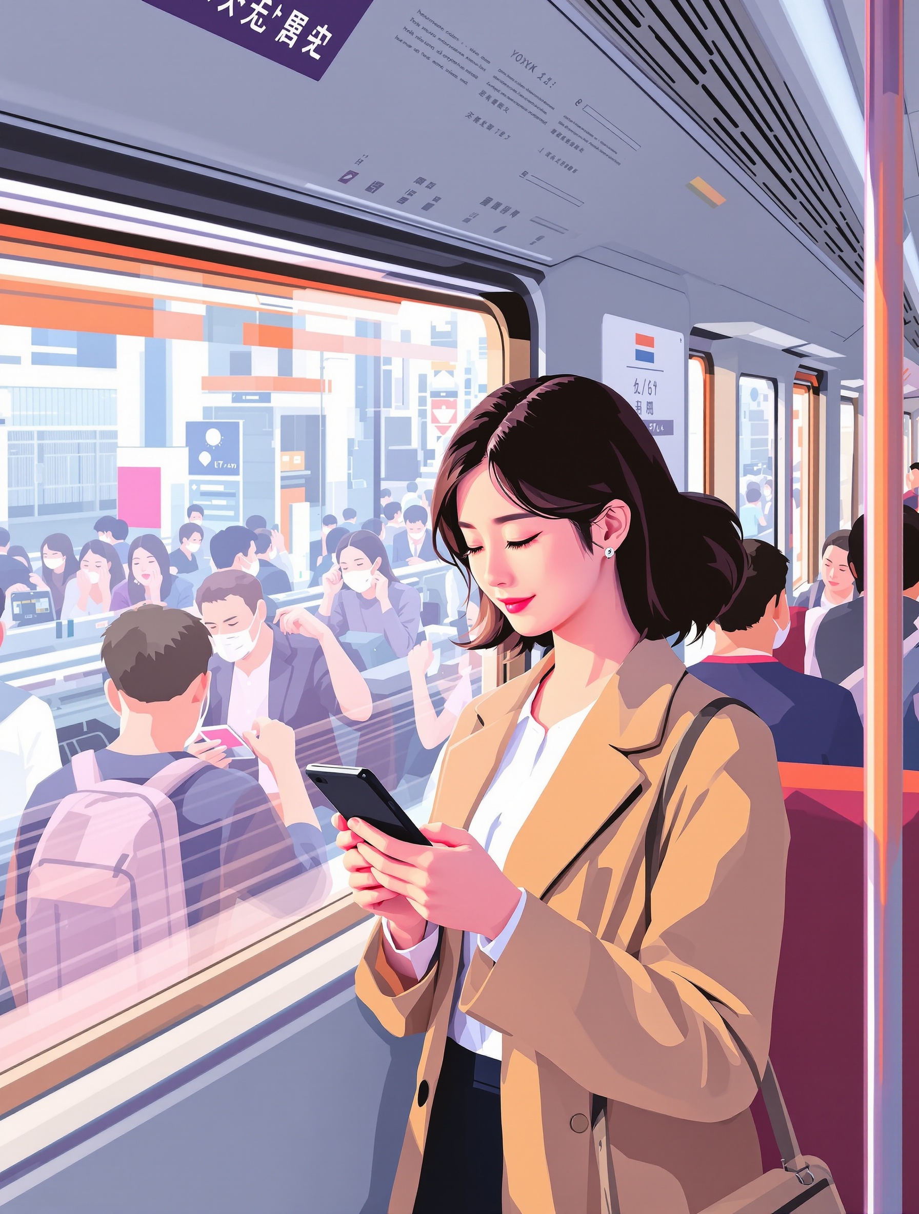 Person with phone